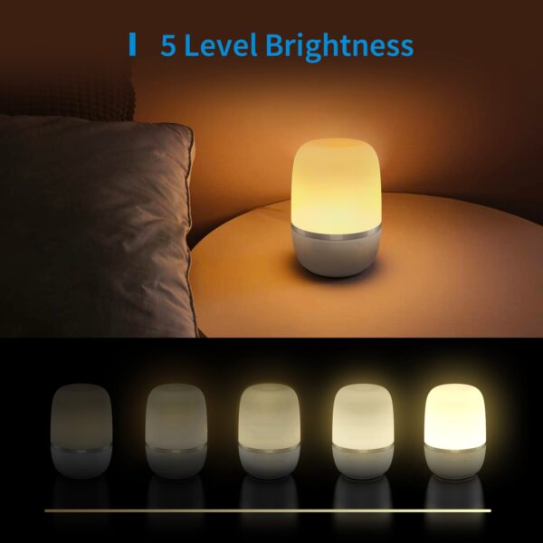 מנורה חכמה עם שליטה דרך מגוון אפליקציות חכמות כמו סירי, אלכסה, גוגל. 5 עוצמות תאורה, שליטה מהנייד על הדלקה וכיבוי, ניתן לשנות את צבע האור ולתזמן מראש הדלקה וכיבוי.