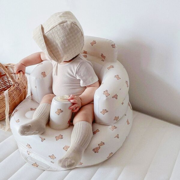 תינוקות הניצוץ תינוק מתנפח ספה ילדי פאף נייד אמבטיה כיסאות PVC רב תכליתי מושב בפועל אמבטיה שרפרף